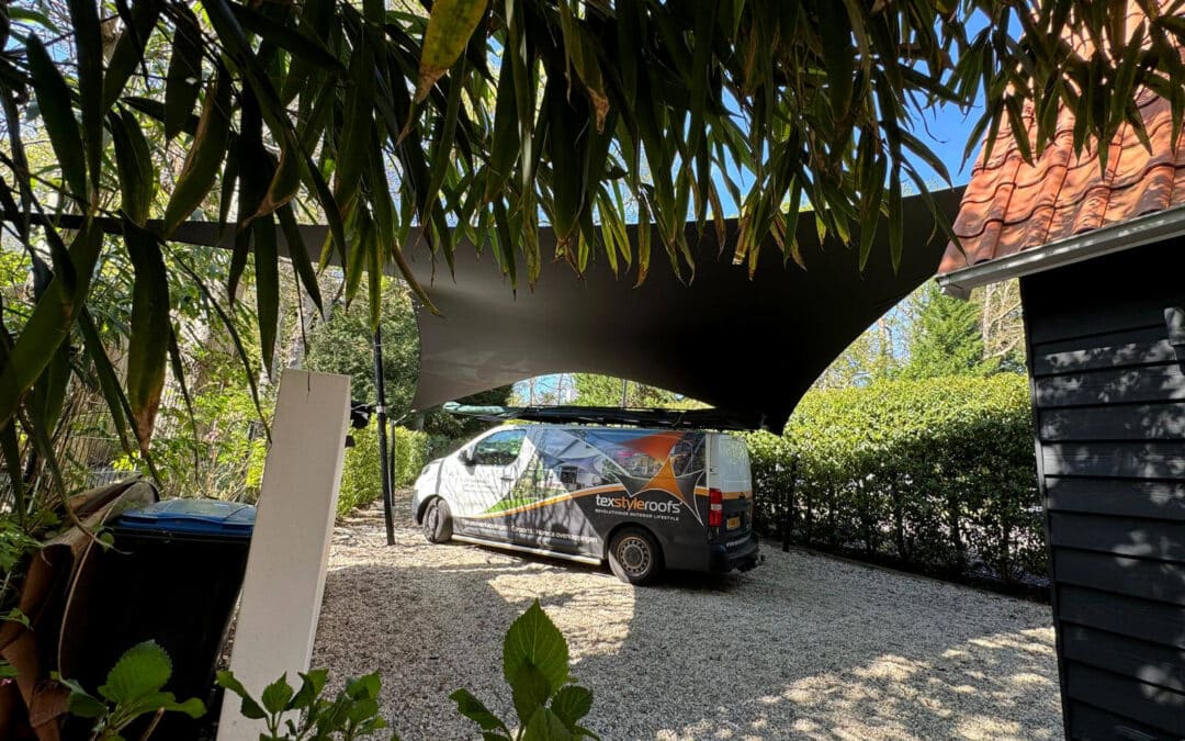 Project Aerdenhout – Een Texstyleroofs Carport die Design en Functionaliteit Combineert