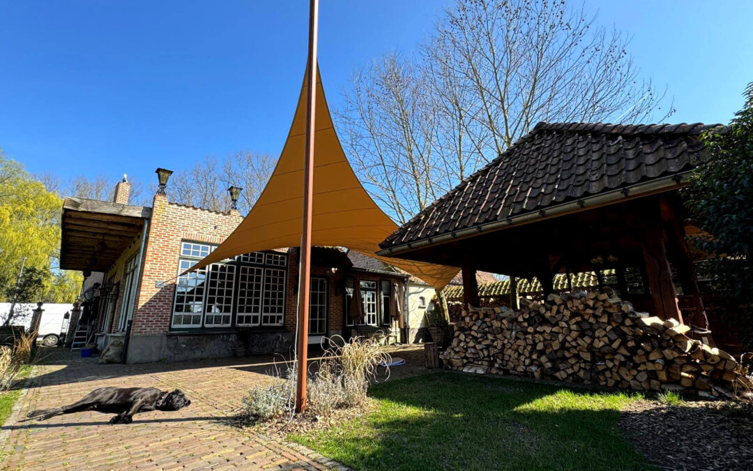 Texstyleroofs bij Vuurhof by Blomm Barbecue – Bescherming met vuur en flair